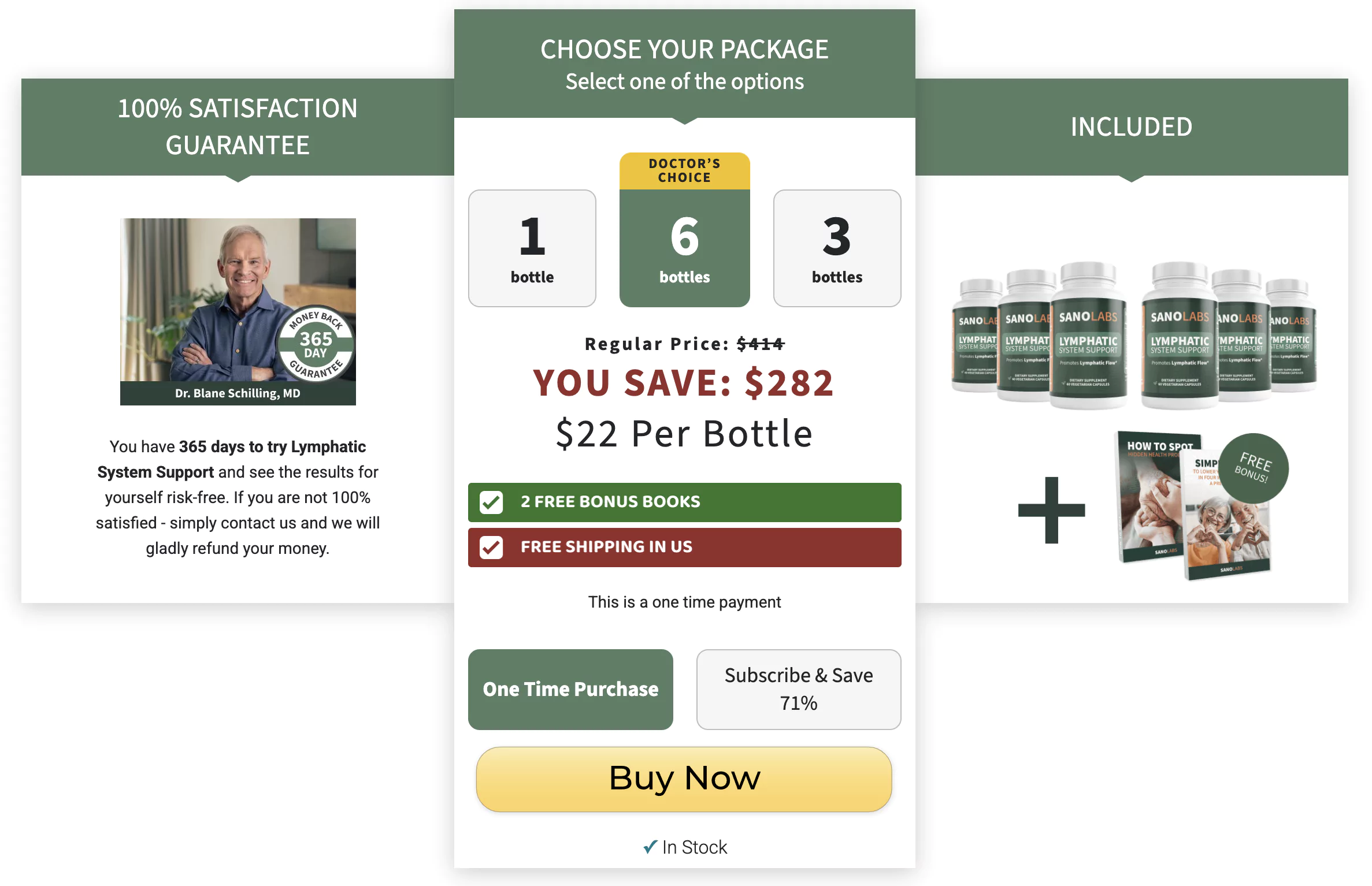 lymphatic system support official website